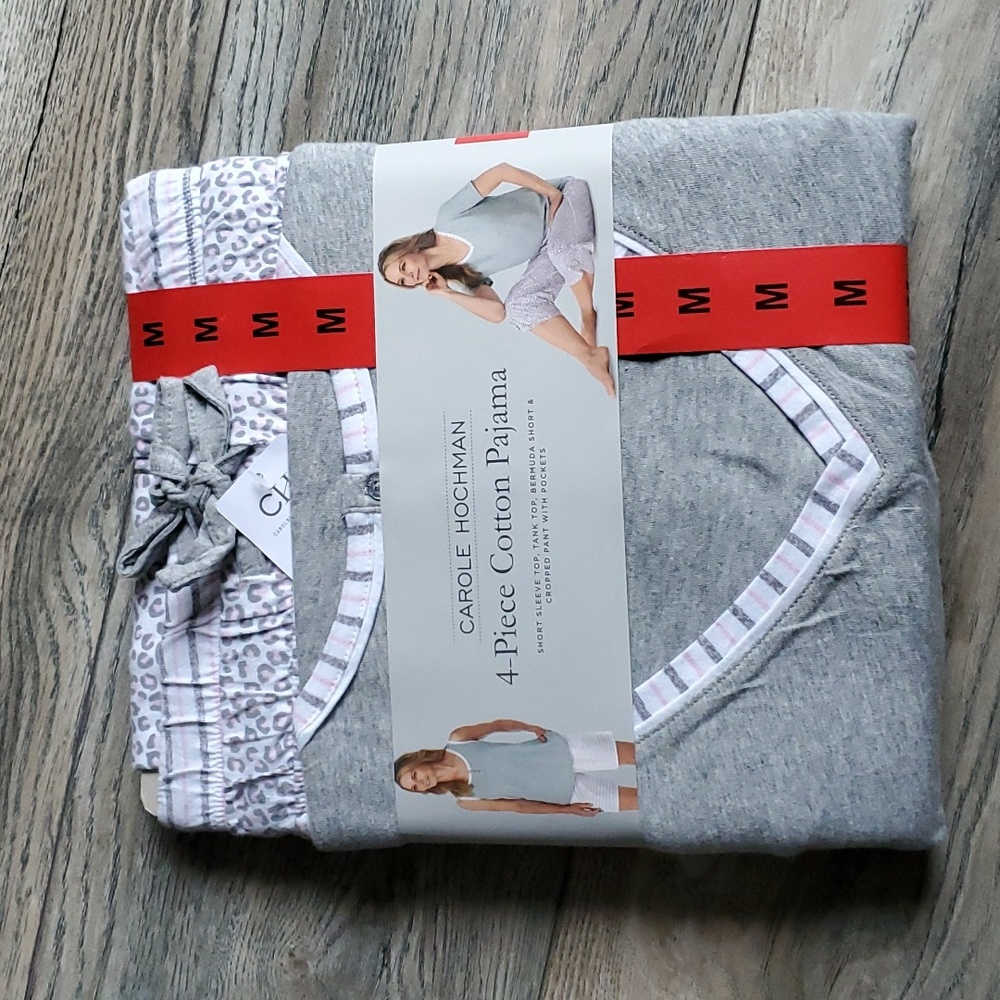 4 Piece Cotton Pajama